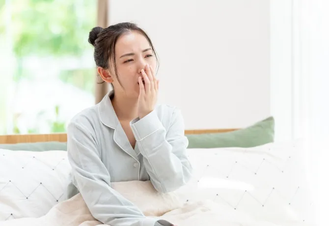 睡眠不足は美しい毛穴の大敵